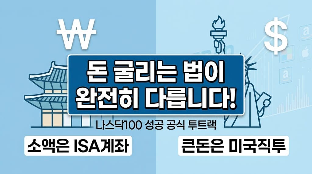 5060 파이어족 필독: 건보료 폭탄 피하고 나스닥으로 목돈 만드는 법